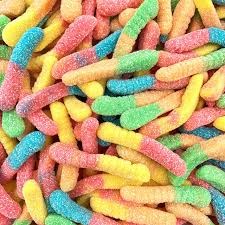 Sour Neon Worms